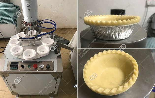 China Egg Tart Shell Machine