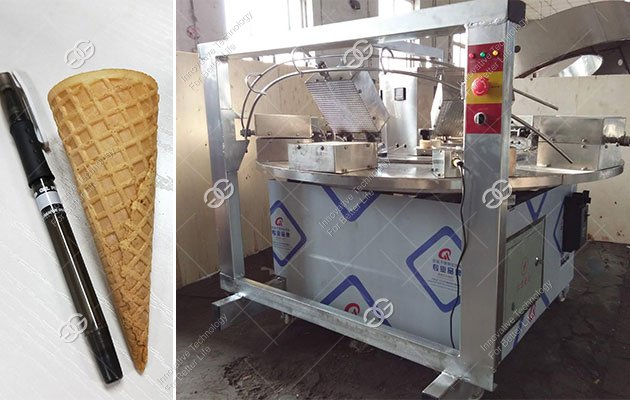 Ice Cream Waffle Cone Machine