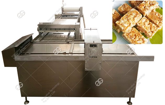 Peanut Brittle Forming and Cutting Machine