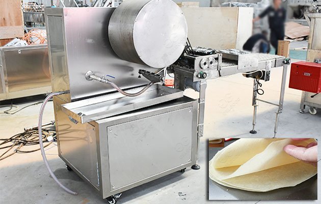 Industrial Spring Roll Lumpia Sheets Making Machine