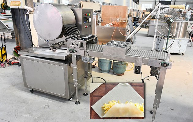 Spring Roll Wrapper Making Machine Automatic