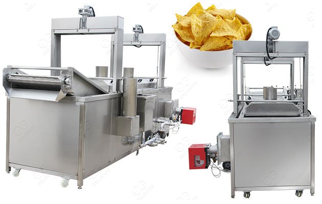 Industrial Tostada Shells Frying Machine