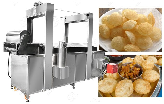 Continuous Pani Puri Frying Machine