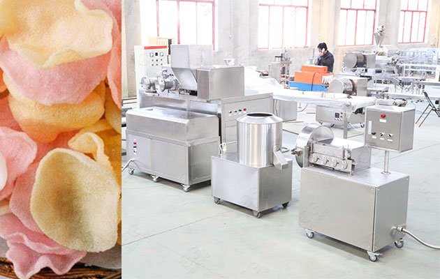 Shrimp Chips Making Machine in Indonesia