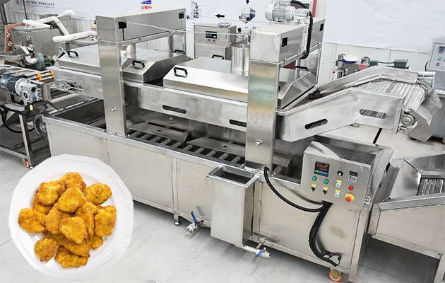 Chicken Nugget Frying Equipment Manufacturer