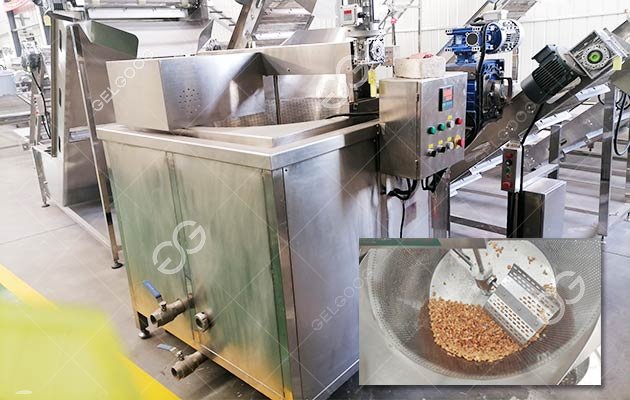 Automatic Chicken Finger Frying Machine