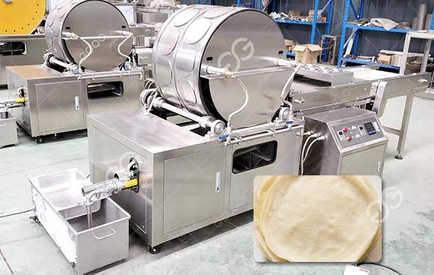 Spring Roll Sheet Making Machine Automatic