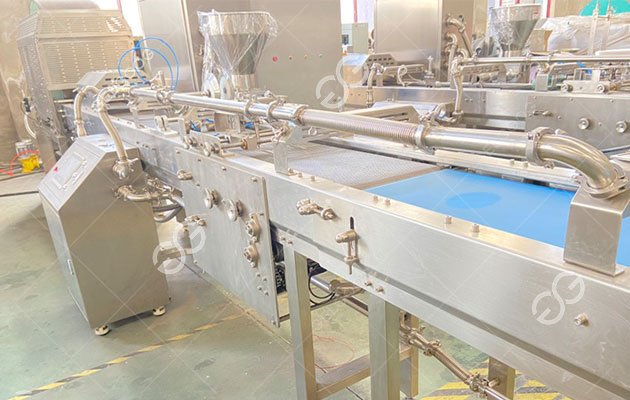 Automatic Spring Roll Machine in Indonesia Automatic Spring Roll Machine in Indonesia