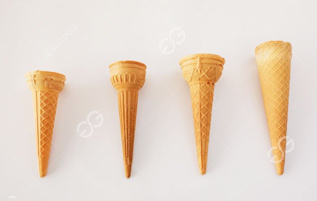 Ice Cream Wafer Cone Production