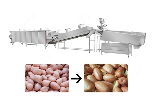 Industrial Roasted Peanut Production Line