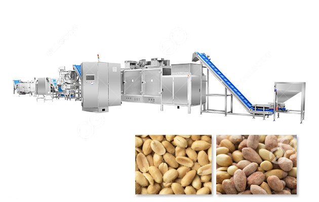 Roasted Peanut Processing Line
