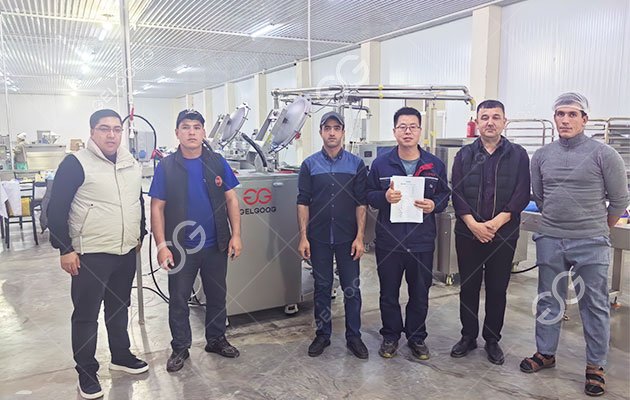 Birthday Cake Processing Line in Turkmenistan