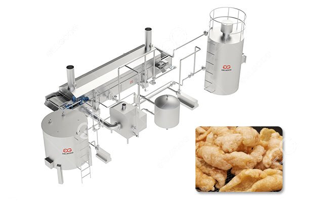 Pork Rinds Fryer Machine