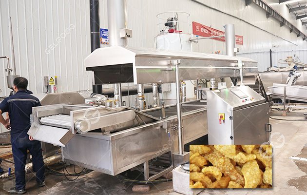 Pork Rinds Frying Machine
