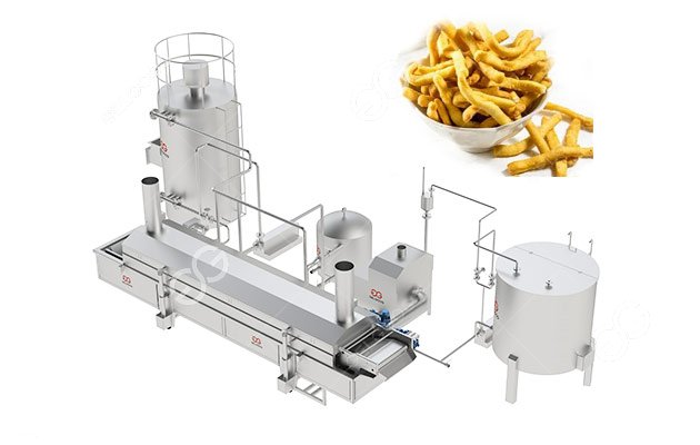 Industrial Ghana Chips Frying Machine