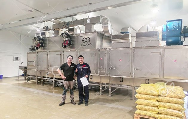 Macadamia Nut Roasting Line in South Africa