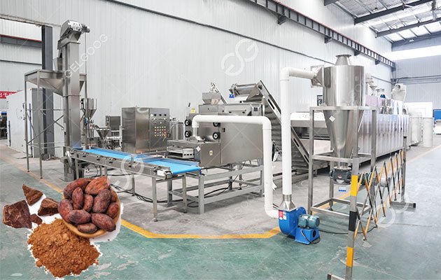 Cocoa Bean into Powder Processing Machine