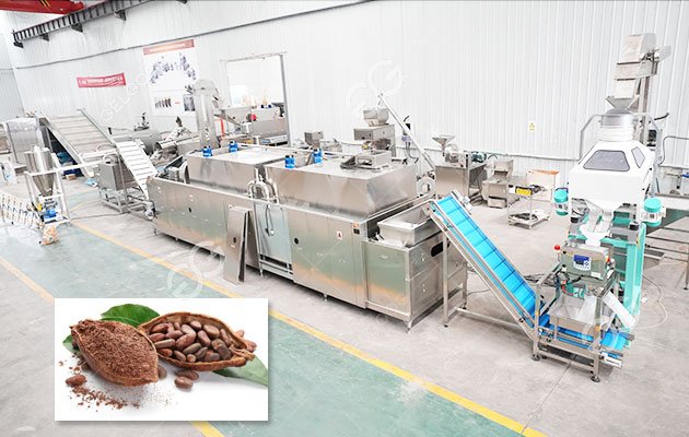 Cocoa Powder Processing Machine
