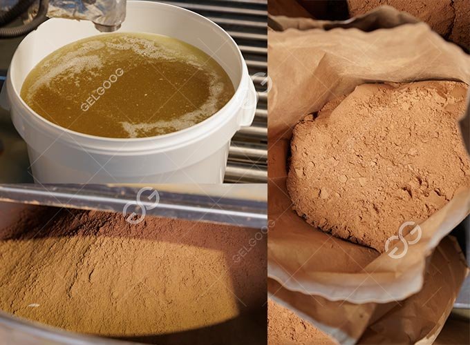 Cocoa Powder Process Flow